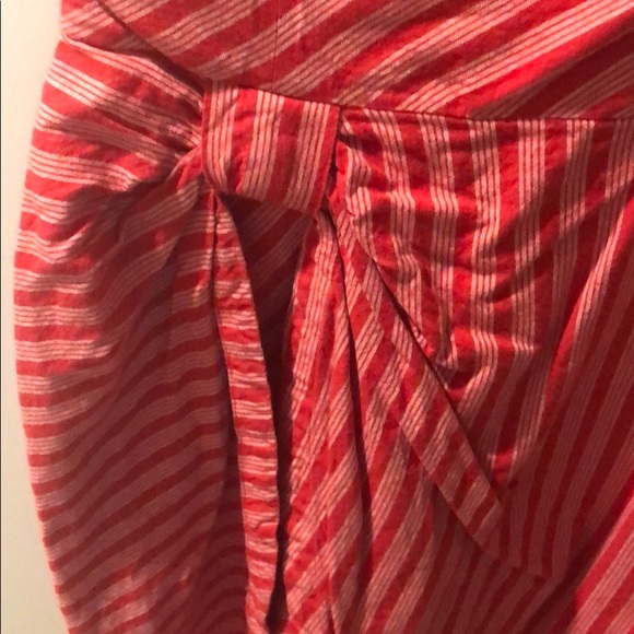 Anthropologie red and white dress - Picture 3 of 5